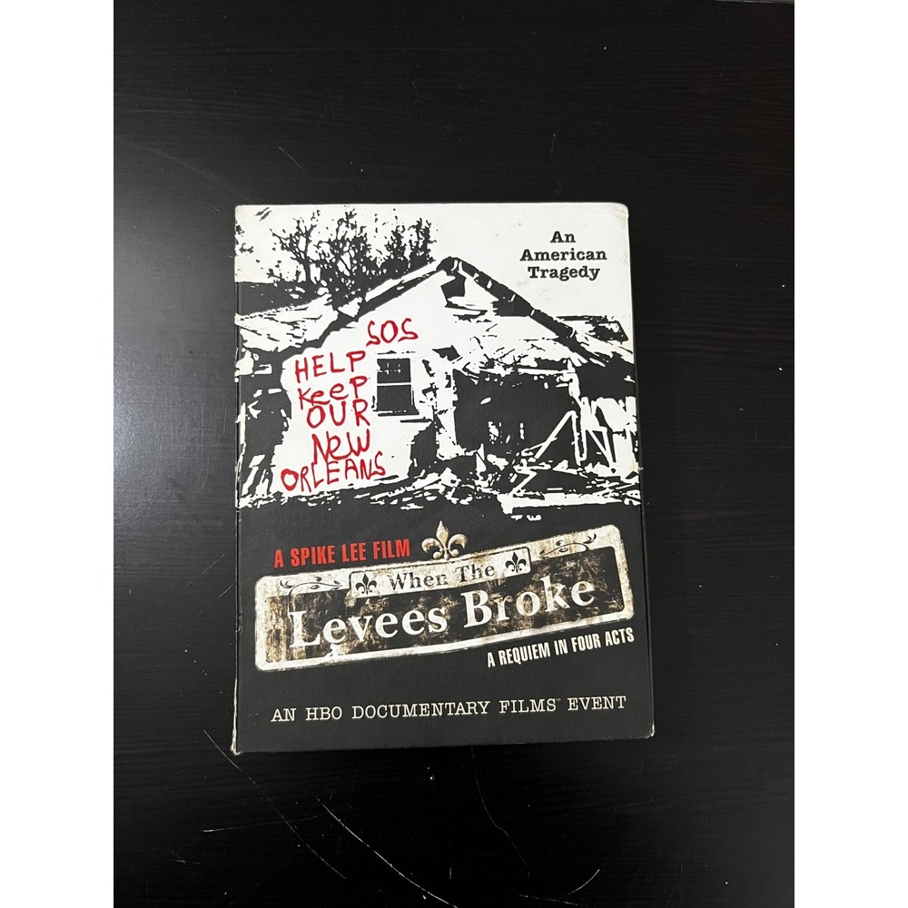 When The Levees Broke Spike Lee HBO Documentary 3-Disc DVD Set Hurricane Katrina